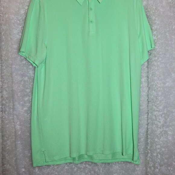all in motion men's polo shirt size large no pocket 48% tencel/48% polyester/4% - Picture 4 of 4